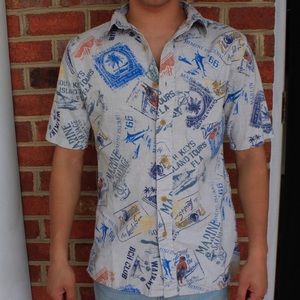 Hawaiian style shirt